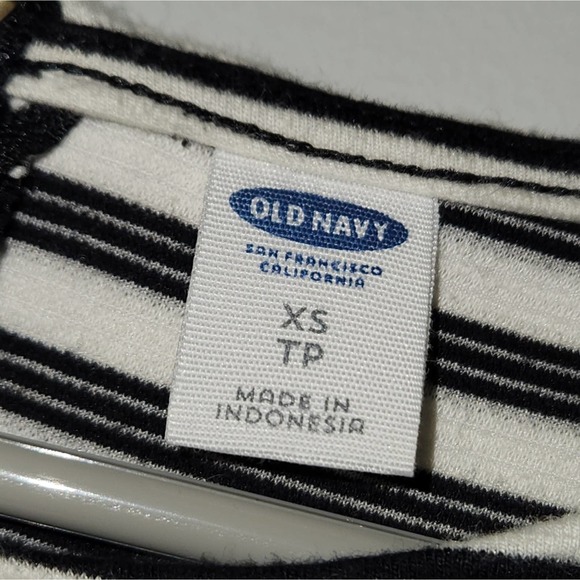 Old Navy Black Stripe Sheath Dress Size XS - Picture 4 of 8